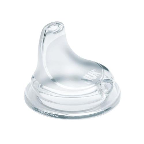Miniaturka artykułu - NUK FIRST CHOICE Silikonowy miękki ustnik do picia "niekapek"