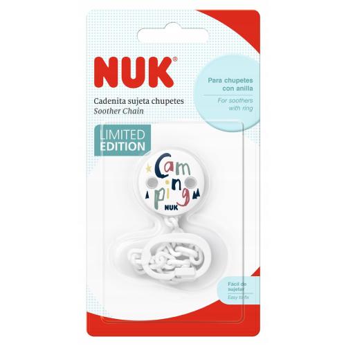Miniaturka artykułu - NUK HELLO ADVENTURE Łańcuszek do smoczka, 1szt.
