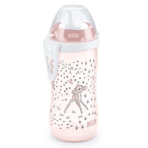 Miniaturka artykułu - NUK Kubek niekapek Kiddy Cup 12m+ Bambi, 300ml