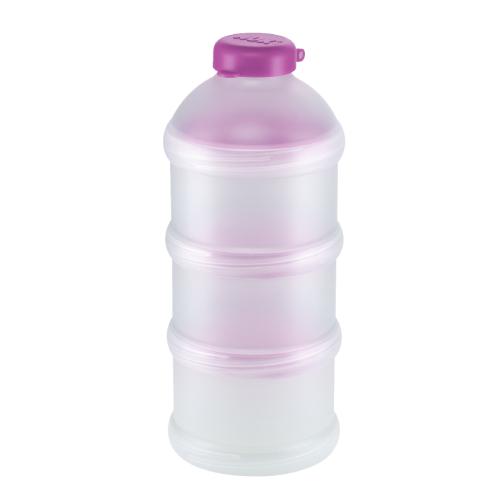 Miniaturka artykułu - NUK Pojemnik na mleko w proszku fioletowy - 1 sztuka