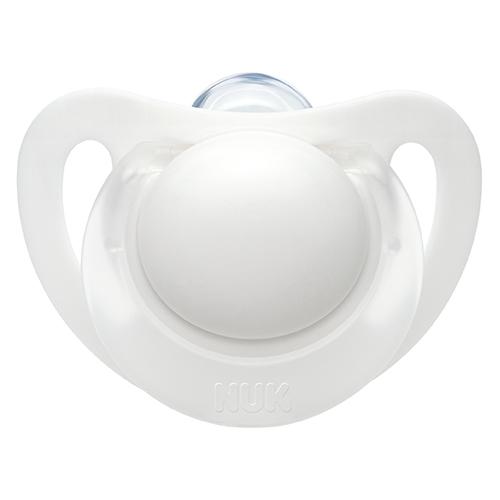 Miniaturka artykułu - NUK MedicPro Genius Smoczek silikonowy jednorazowy uspokajający 0-6m
