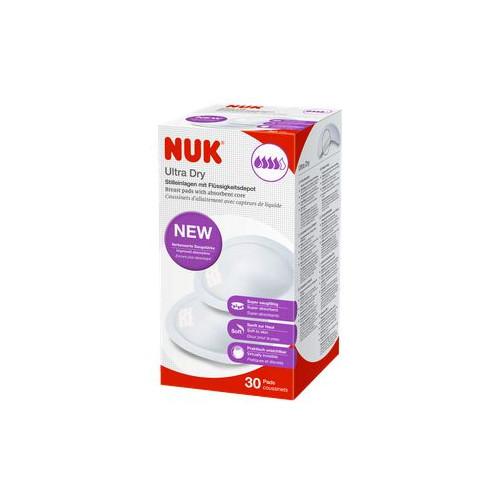 Miniaturka artykułu - NUK Wkładki laktacyjne ULTRA DRY, 30szt.