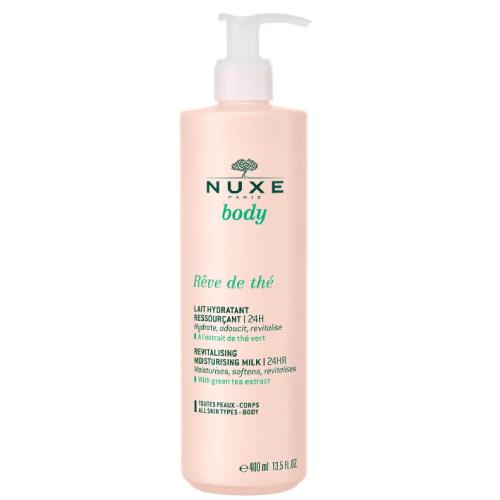 Miniaturka artykułu - NUXE Body Reve De The Rewitalizujące mleczko nawilżające do ciała, 400ml