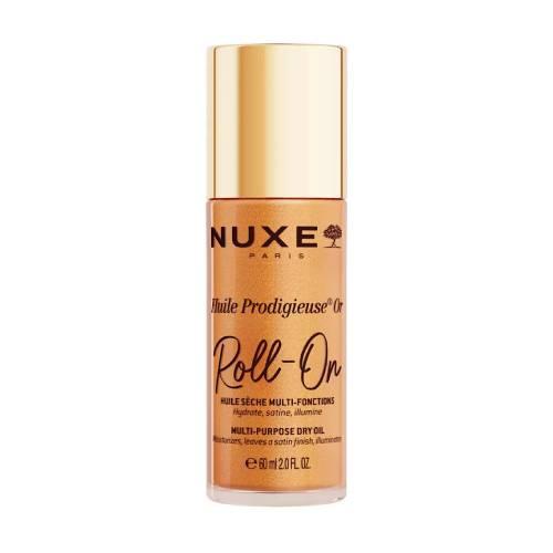 Miniaturka artykułu - Nuxe Huile Prodigieuse Or Roll-On Suchy olejek z drobinkami, 60 ml