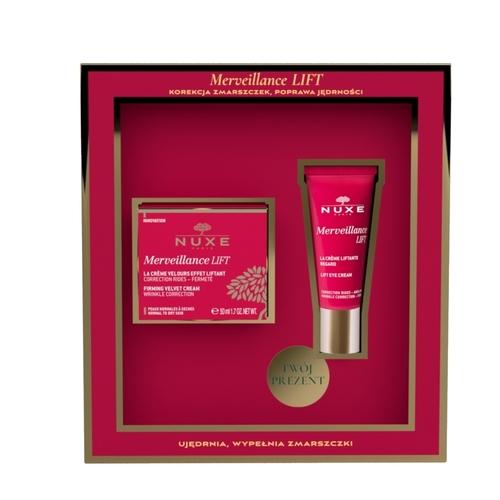 Miniaturka artykułu - NUXE Merveillance Lift Zestaw Krem liftingujący do sk&oacute;ry suchej, 50ml + Krem liftingujący pod oczy, 15ml