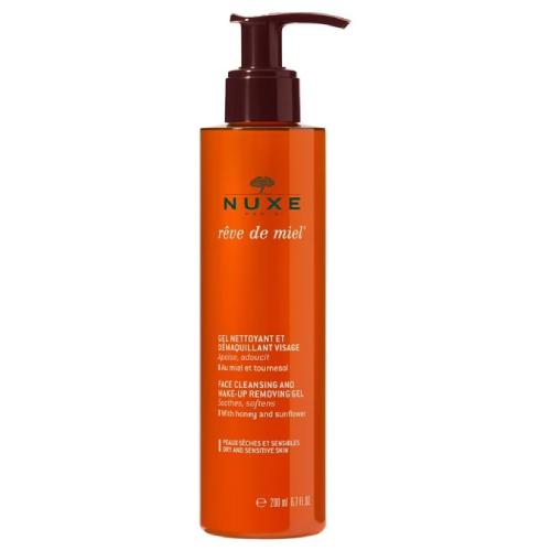 Miniaturka artykułu - NUXE REVE DE MIEL Żel do mycia twarzy - 200 ml