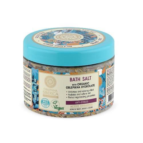 Miniaturka artykułu - OBLEPIKHA SIBERICA S&oacute;l do kąpieli Professional, 600g