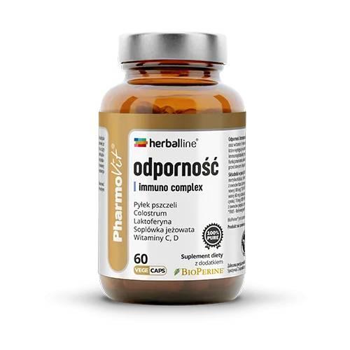 Miniaturka artykułu - PharmoVit Odporność immuno complex, 60 kaps.