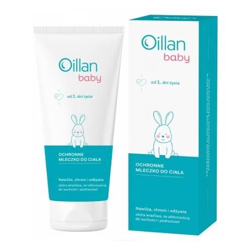 Miniaturka artykułu - OILLAN Baby Mleczko do ciała ochronne od 1. dnia życia, 100ml