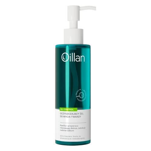 Miniaturka artykułu - Oillan Oil Control Oczyszczający żel do mycia twarzy przeciw niedoskonałościom, 200 ml