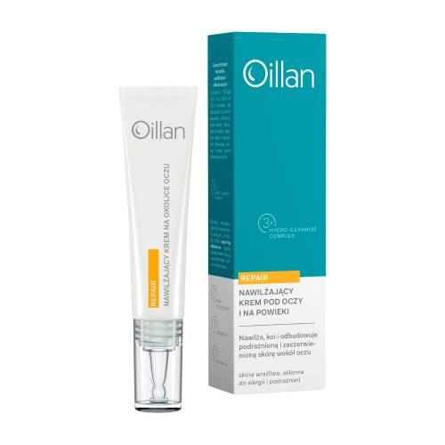 Miniaturka artykułu - Oillan Repair Nawilżający krem pod oczy i na powieki, 15 ml