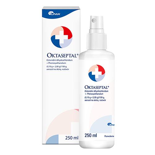Miniaturka artykułu - Oktaseptal aerozol na sk&oacute;rę - 250ml