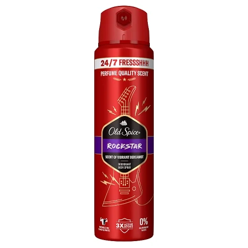 Miniaturka artykułu - Old Spice Rockstar Dezodorant w sprayu dla mężczyzn, 150 ml