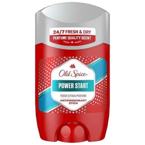 Miniaturka artykułu - Old Spice Power Start Antyperspirant dla mężczyzn w sztyfcie, 50 ml