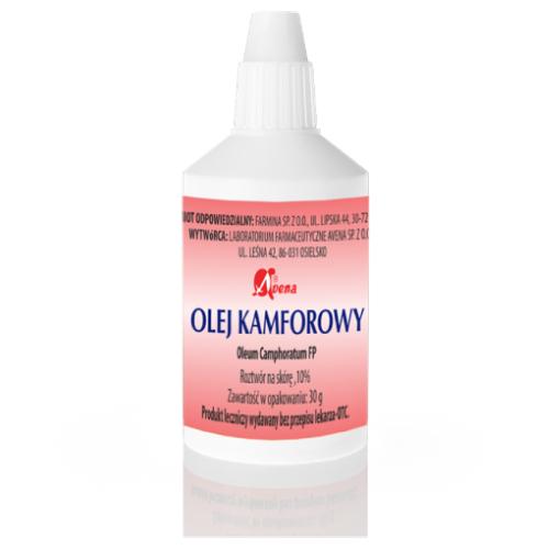 Miniaturka artykułu - Olej kamforowy płyn do stosowania na sk&oacute;rę -30g