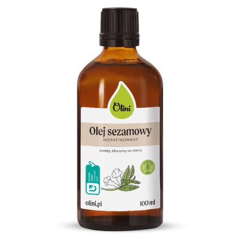 Miniaturka artykułu - Olini Olej sezamowy, 100 ml