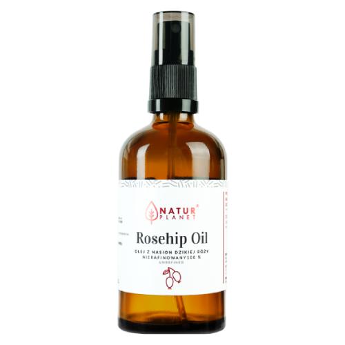 Miniaturka artykułu - Olej z Dzikiej R&oacute;ży NaturPlanet- 30ml