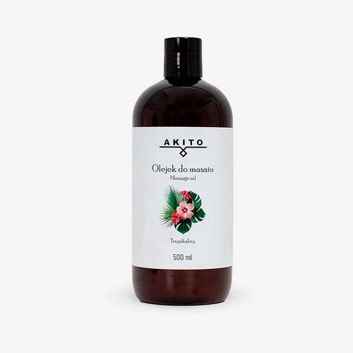 Miniaturka artykułu - Akito Olejek do masażu tropikalny, 500 ml