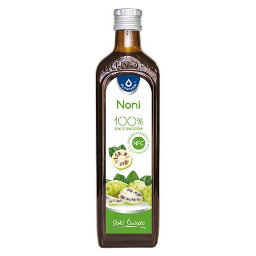 Miniaturka artykułu - OLEOFARM Noni Sok, 490ml KR&Oacute;TKA DATA 30.08.2026