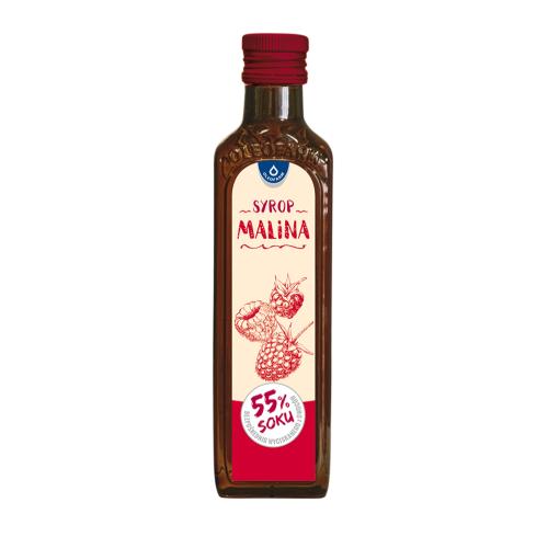 Miniaturka artykułu - Oleofarm Malina Syrop z maliny, 250 ml