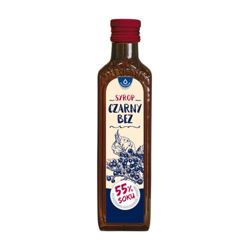 Miniaturka artykułu - OLEOFARM Czarny Bez Syrop z owoców czarnego bzu, 250ml