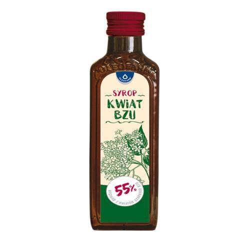 Miniaturka artykułu - OLEOFARM  Syrop z kwiatu bzu, 250ml KR&Oacute;TKA DATA 31.10.2026