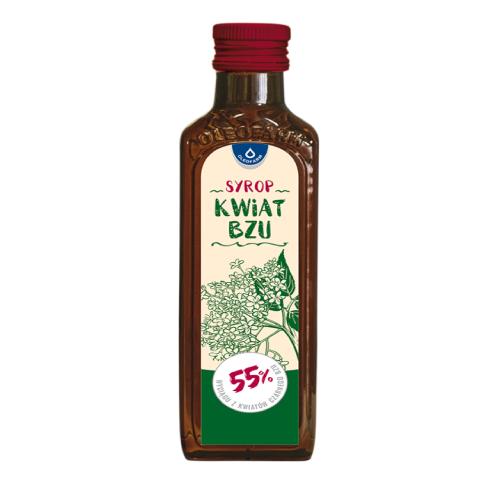 Miniaturka artykułu - OLEOFARM  Syrop z kwiatu bzu, 250ml