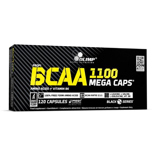 OLIMP BCAA 1100 Mega Caps, 120 kaps.