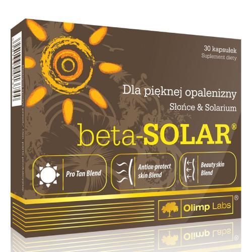 Miniaturka artykułu - OLIMP BETA-SOLAR Głęboka opalenizna  - 30 kapsułek USZKODZONE/ BRAK TEKTUROWEGO OPAKOWANIA