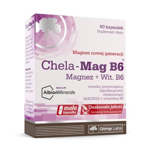 Zdjęcie produktu - OLIMP CHELA-MAG B6 - 60 kapsułek