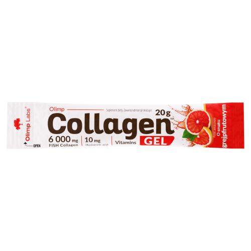 Miniaturka artykułu - Olimp Collagen Gel o smaku grejpfrut, 20 g