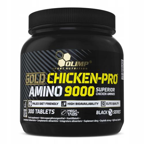 OLIMP Gold Chicken-Pro Amino 9000 Mega Tabs, 300 tabletek