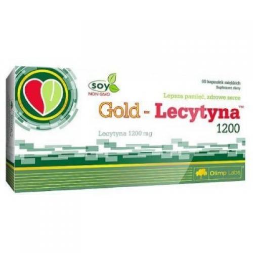 Miniaturka artykułu - OLIMP GOLD LECYTYNA - 60 kapsułek USZKODZONE OPAKOWANIE TEKTUROWE