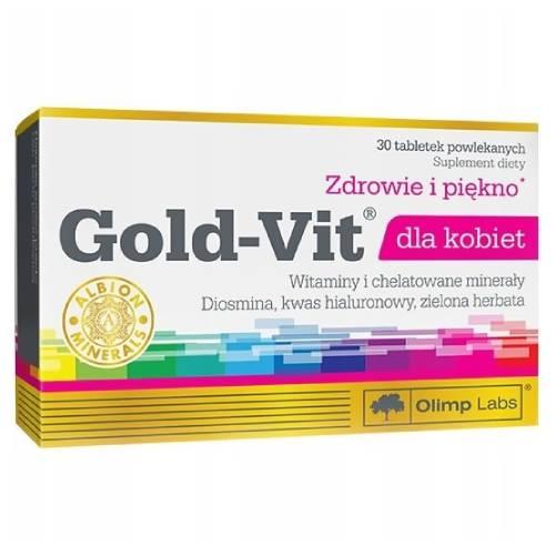 Miniaturka artykułu - OLIMP Gold-Vit dla kobiet - 30 tabletek