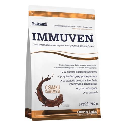 Miniaturka artykułu - OLIMP Immuven - żywność kompletna wspierająca układ immunologiczny o smaku kawowym -780 g