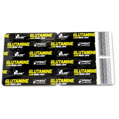 OLIMP L-Glutamine 1400 Mega Caps, 30kaps.