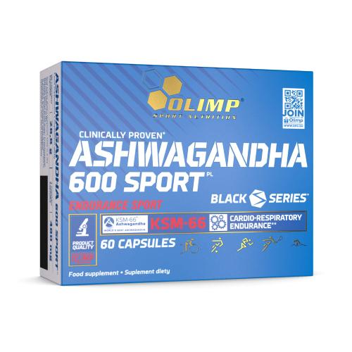 Miniaturka artykułu - OLIMP Ashwagandha 600 Sport, 60 kaps.
