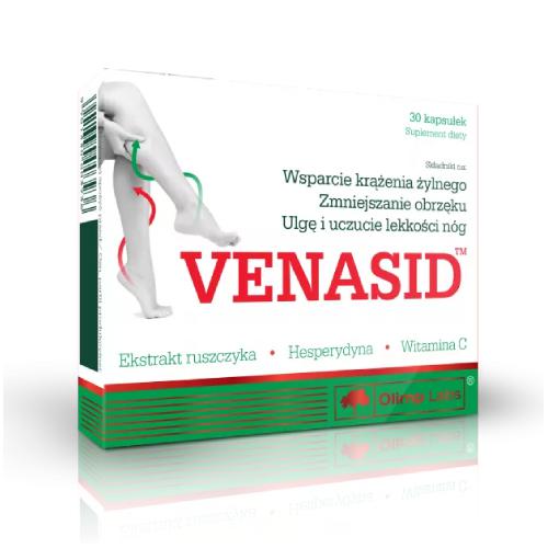 Miniaturka artykułu - Olimp Venasid - na popękane naczynka i piękne nogi 30 kapsułek 