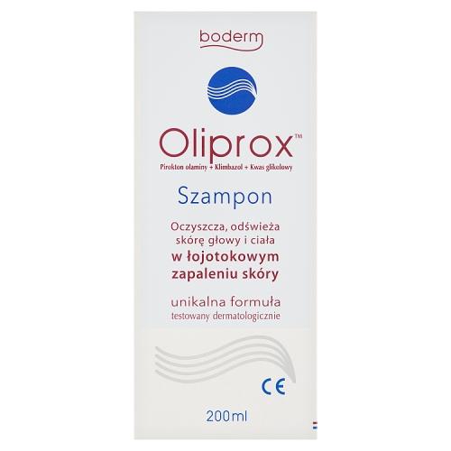 Miniaturka artykułu - OLIPROX Szampon łojotokowe zapalenie sk&oacute;ry - 200 ml 
