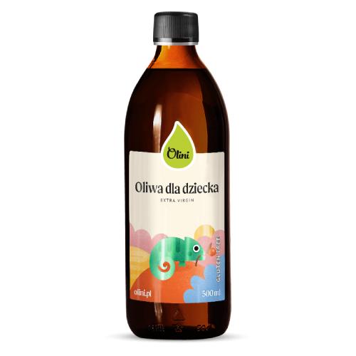 Miniaturka artykułu - Olini Oliwa z oliwek dla dzieci, 500 ml