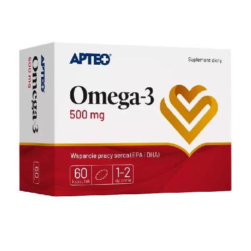 Miniaturka artykułu - Omega-3 500 mg, 60 kapsułek