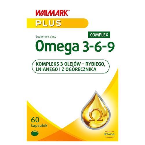 Miniaturka artykułu - OMEGA 3-6-9, 60 kapsułek USZKODZONE OPAKOWANIE TEKTUROWE
