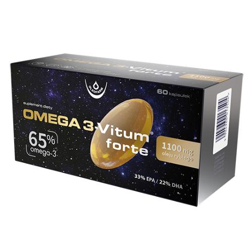 Miniaturka artykułu - Omega 3-Vitum Forte, 60 kaps.