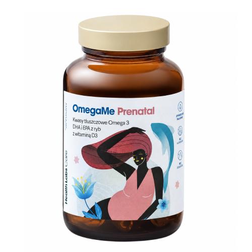 Miniaturka artykułu - Health Labs OmegaMe Prenatal, 120 kaps.