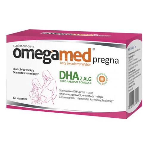 Miniaturka artykułu - OMEGAMED Pregna, 60kapsułek