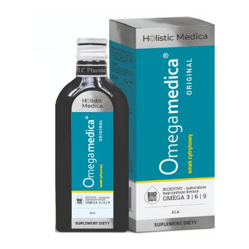 Miniaturka artykułu - Omegamedica Orginal smak cytrynowy, 250ml