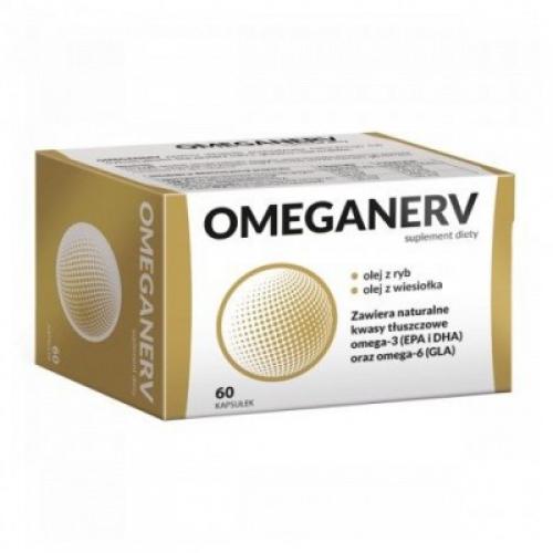 Miniaturka artykułu - Omeganerv - 60 kaps. KRÓTKA DATA 31.08.2025