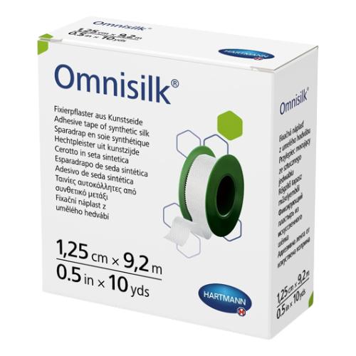 Miniaturka artykułu - OMNISILK  Przylepiec z jedwabiu 1,25cm x 5m, 1 sztuka