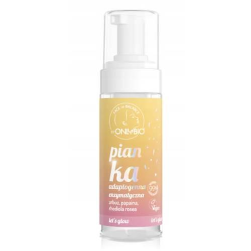 Miniaturka artykułu - ONLYBIO Face in Balance Pianka do mycia twarzy adaptogenna, enzymatyczna, 150ml