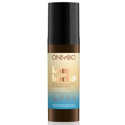Miniaturka artykułu - OnlyBio Kombucha Żelowe serum punktowe na niedoskonałości, 15 ml